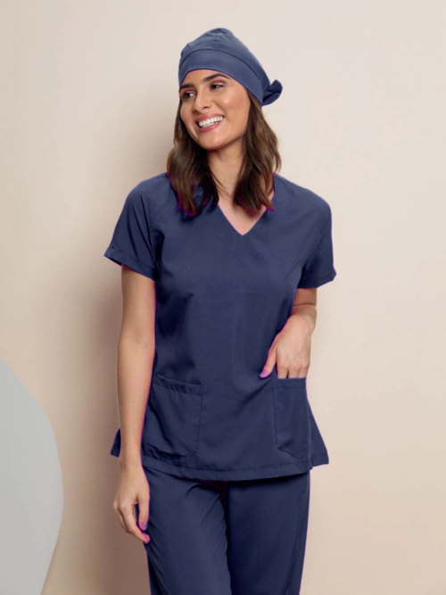 Scrub Feminino Água Marinha | Marinho