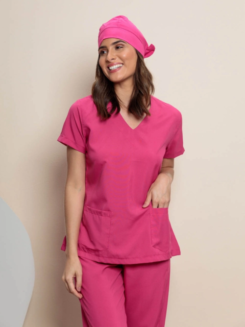 Scrub Feminino Água Marinha | Pink