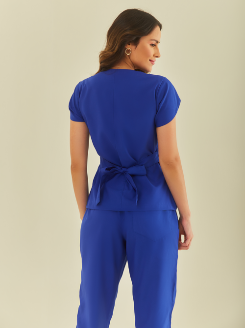 Scrub Feminino Ruby | Azul Bic