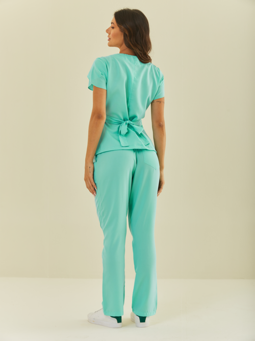 Scrub Feminino Ruby | Verde Claro