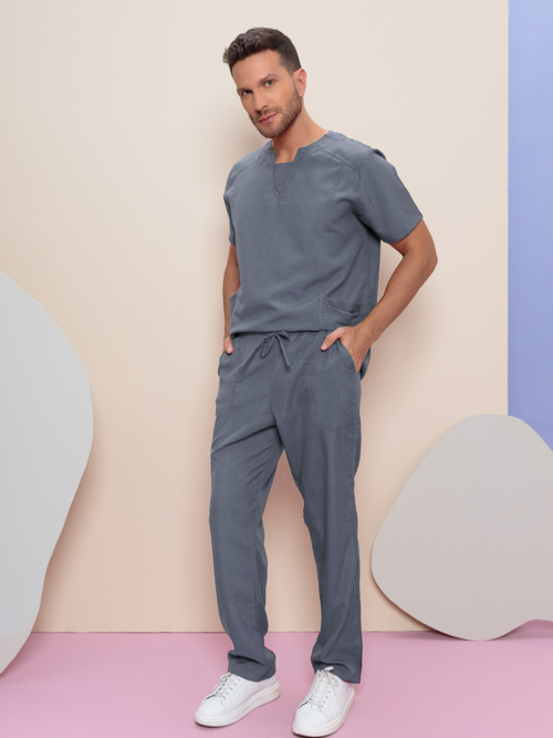 Scrub Masculino Zircão | Cinza