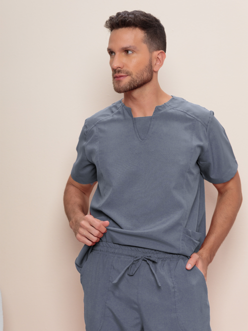 Scrub Masculino Zircão | Cinza