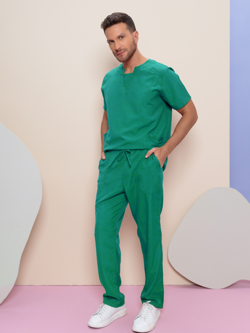 Scrub Masculino Zircão | Verde Escuro