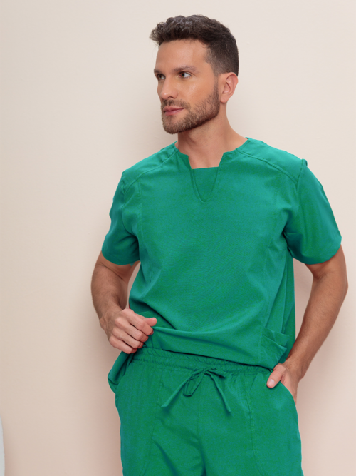 Scrub Masculino Zircão | Verde Escuro